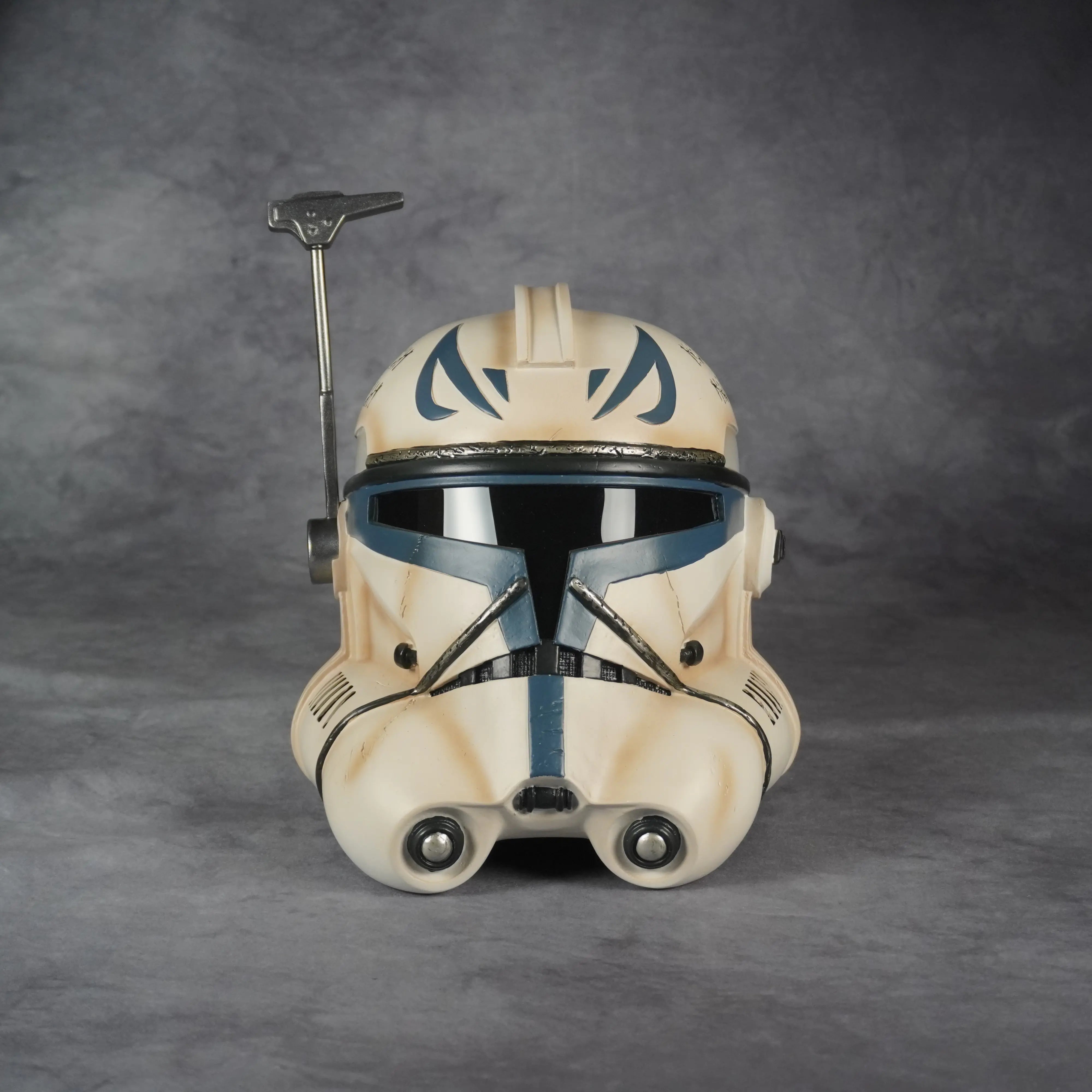 captain rex motorcycle helmet Captain Rex Helmet – Phase II 1:1 Wearable Replica (Realistic) – Padawan Outpost