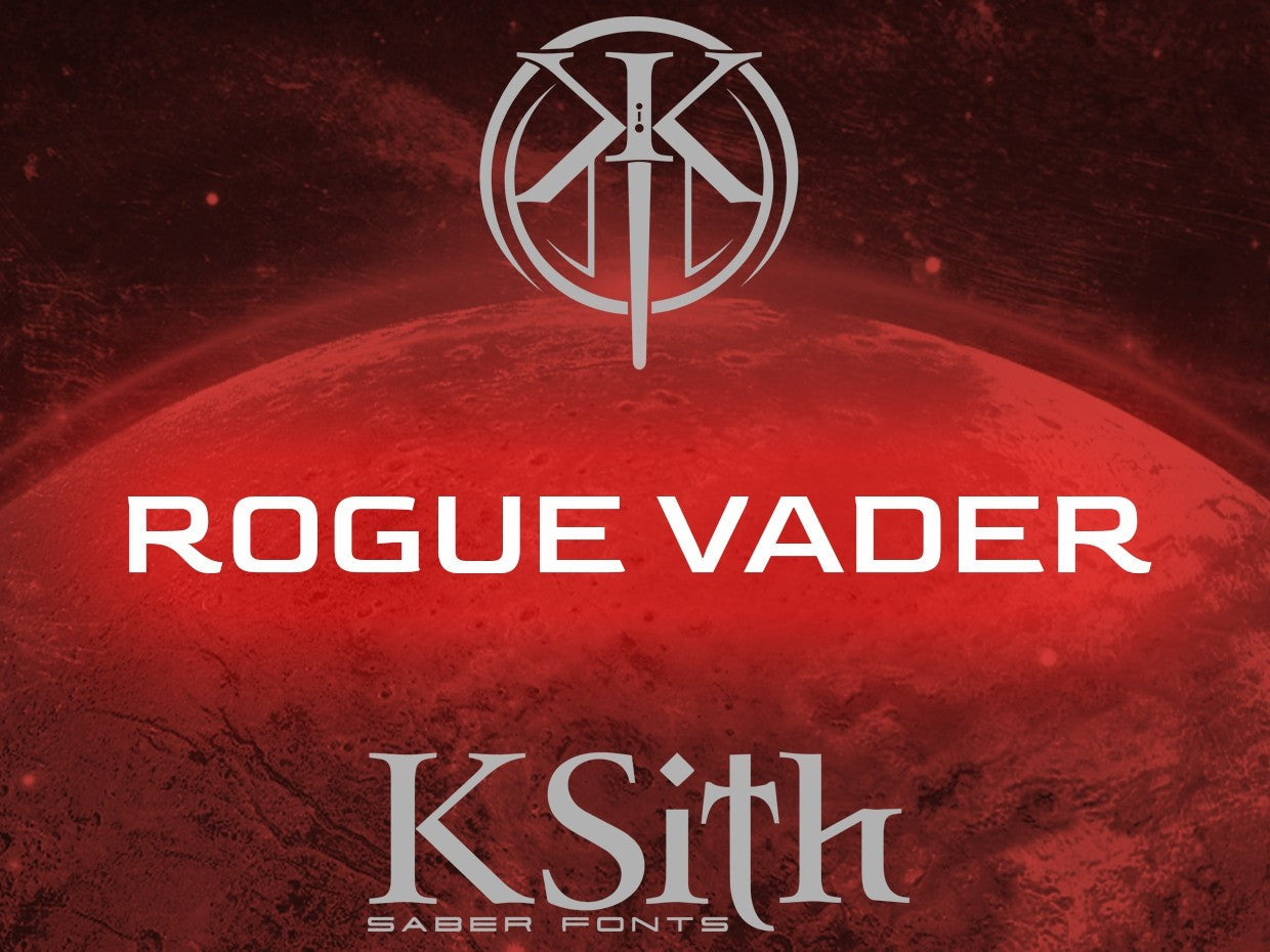 KSith Fonts - ROGUE VADER-Padawan Outpost