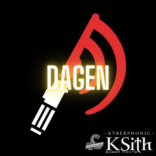 Kyberphonic Font - Dagen-Padawan Outpost