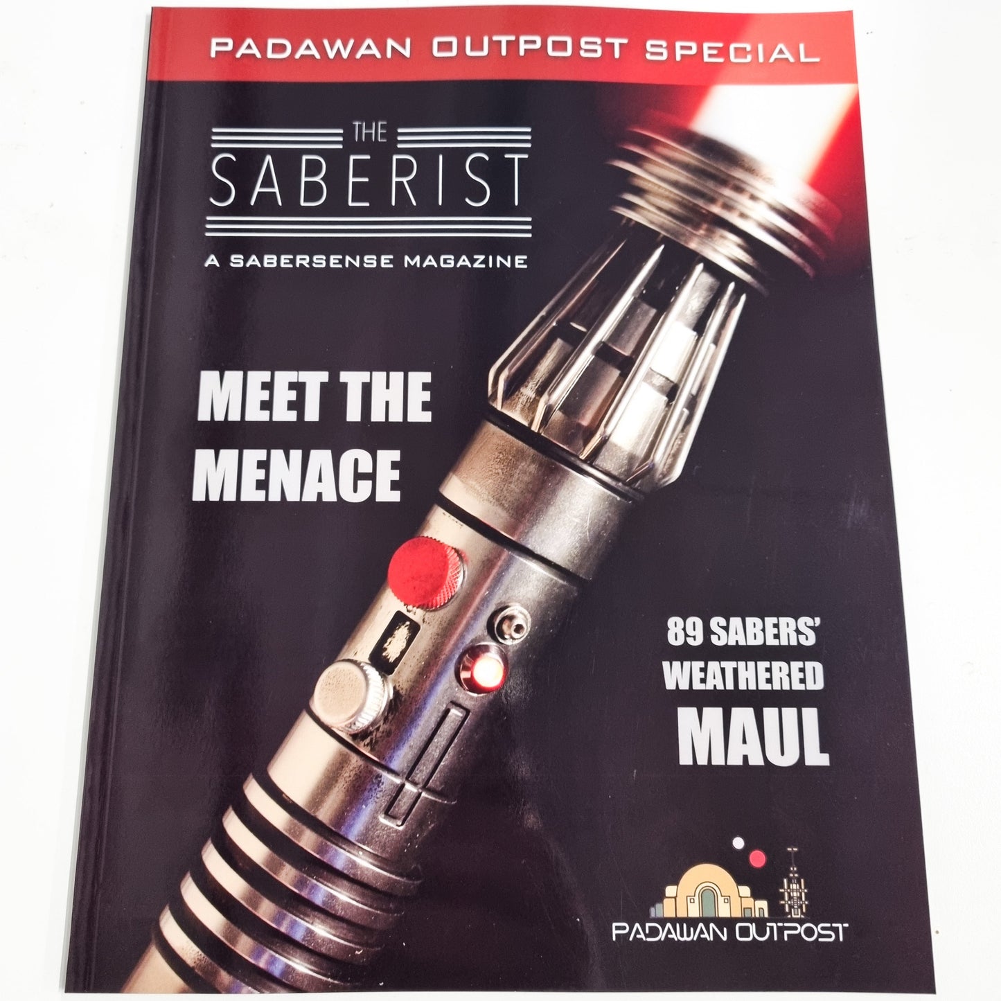 Collectors Edition Lightsaber - Collectors Edition Saber - 89 Sabers Darth Maul Weathered - Padawan Outpost