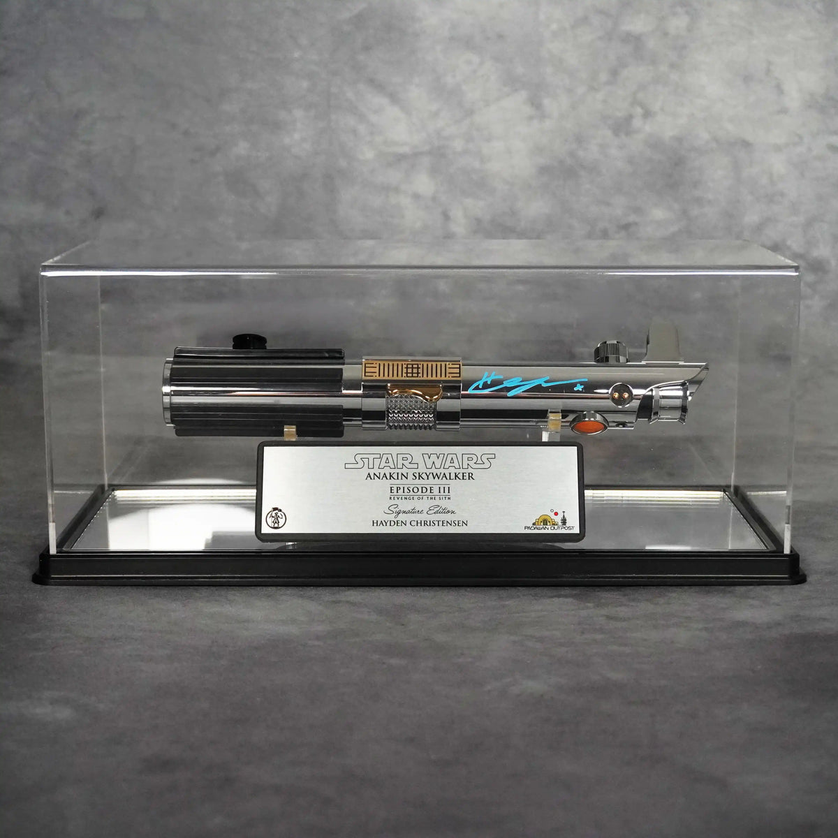 Signature Edition Lightsaber - Model Ani - Signed by Hayden Christensen