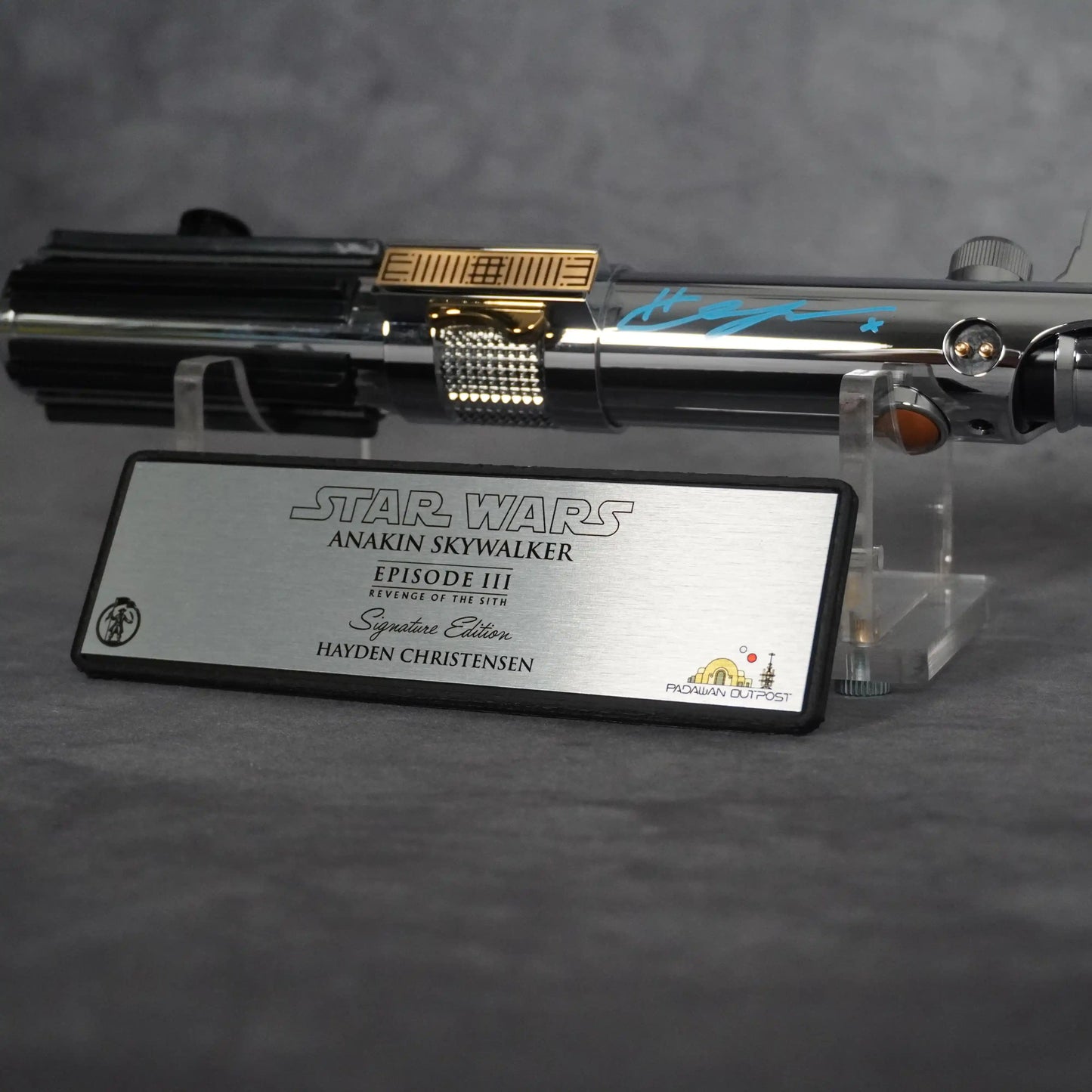 Signature Edition Lightsaber - Model Ani - Signed by Hayden Christensen