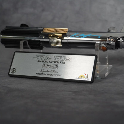 Signature Edition Lightsaber - Model Ani - Signed by Hayden Christensen