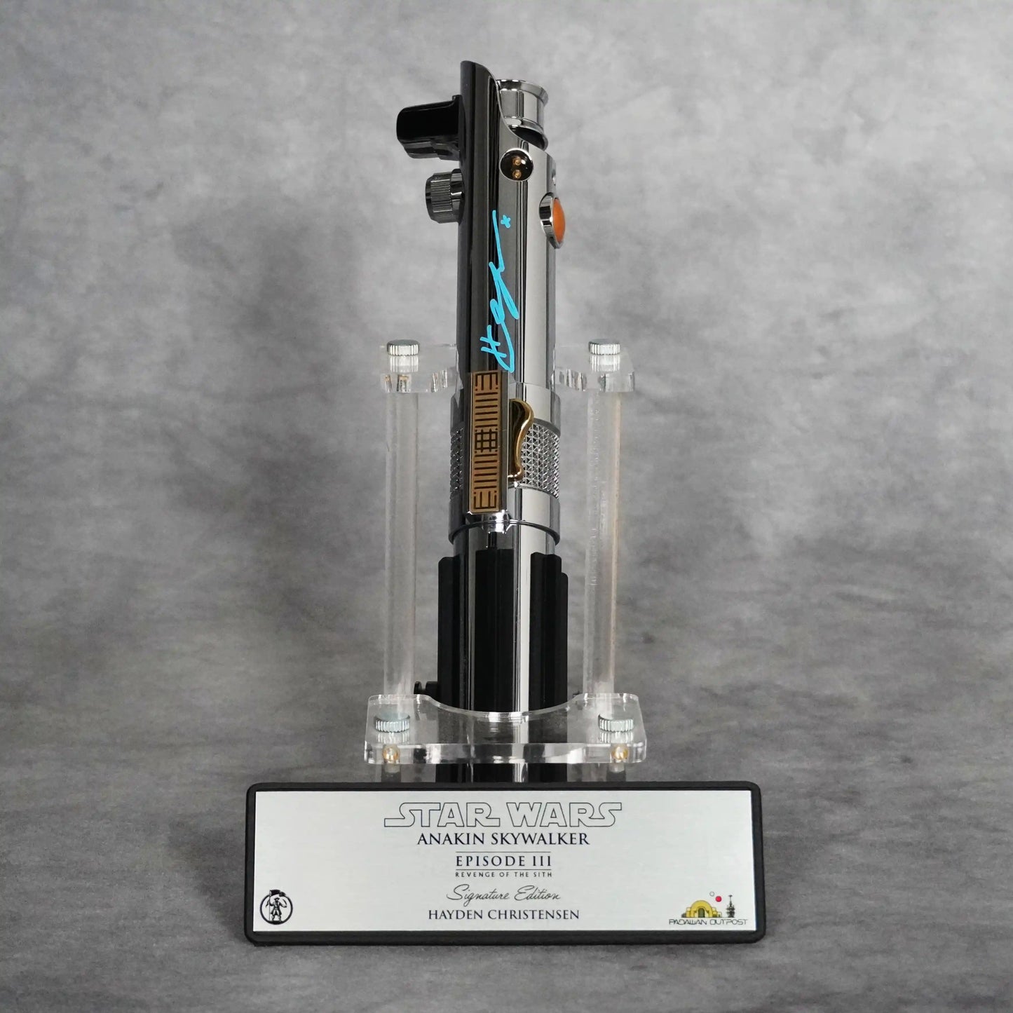 Signature Edition Lightsaber - Model Ani - Signed by Hayden Christensen