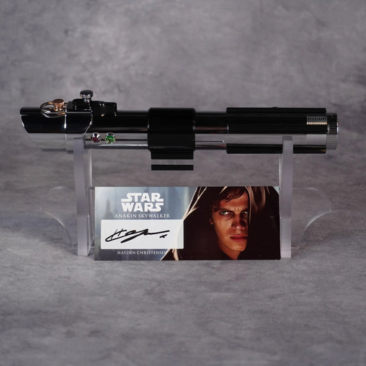 Signature Saber - Model Anakin Ep II (Chosen One) & Signed Plaque