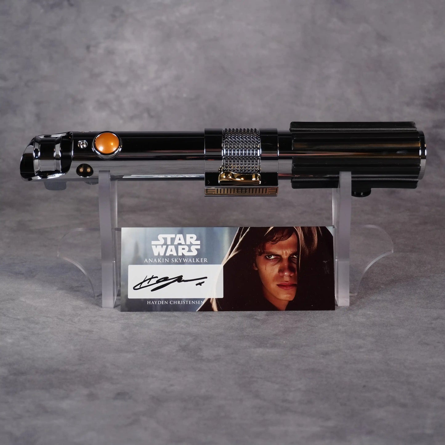 Signature Saber - Model Ani (Ep III) & Signed Plaque