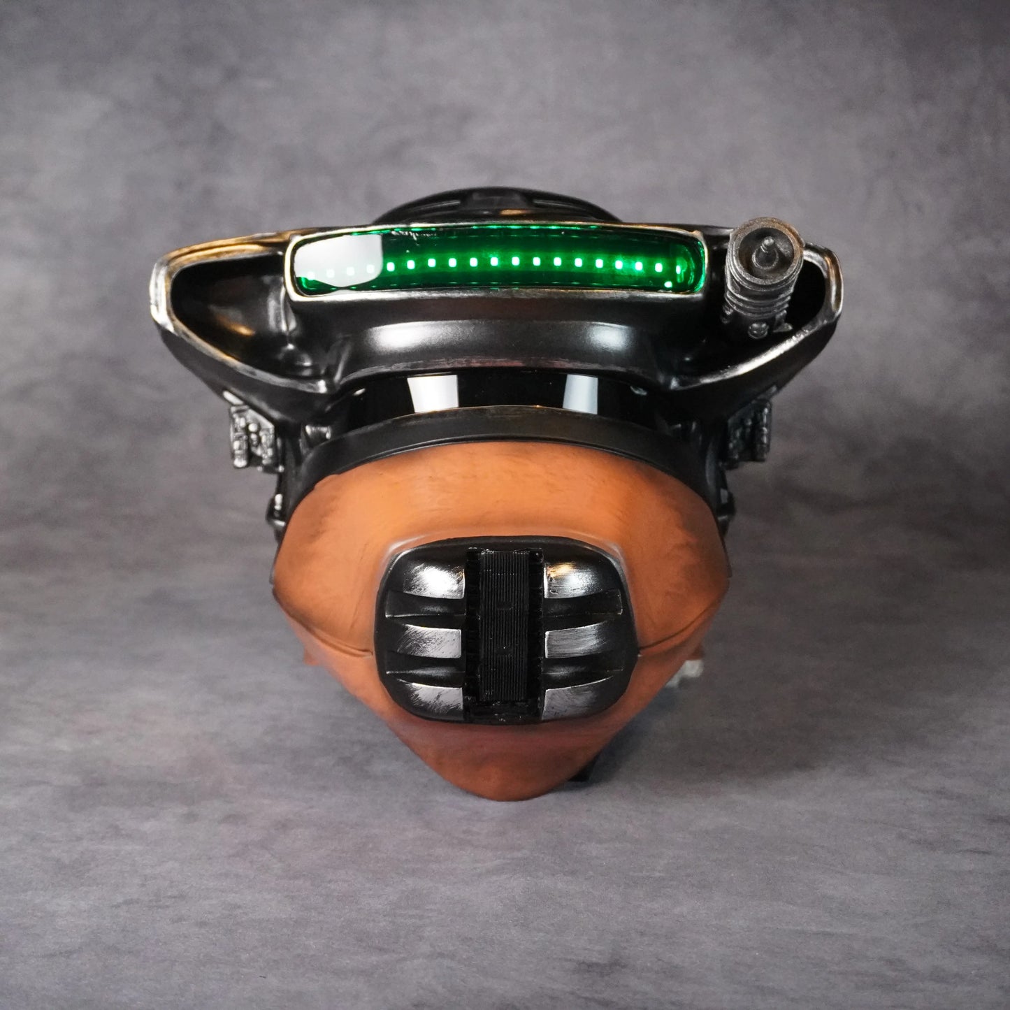 Boushh Wearable Helmet – Leia Organa Disguise ROTJ 1:1 Wearable Replica Helmet Collectible (LED)