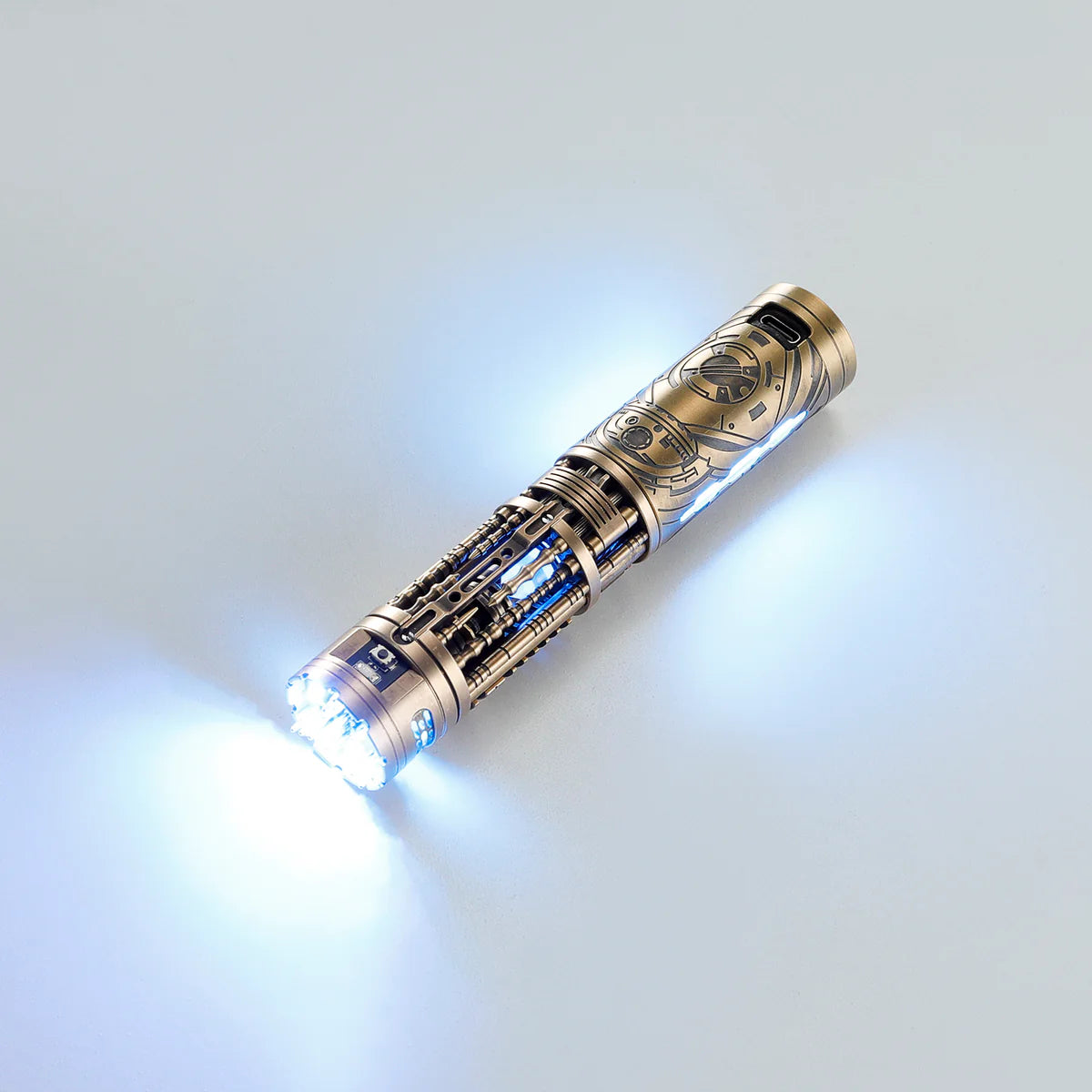 Xenopixel V3 Crystal Chamber Core – Brass Pogo Pin Core