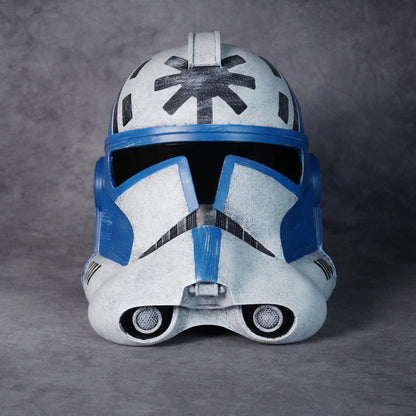 Clone Commander Jesse Wearable Helmet (Phase II, Weathered)  Clone Wars 1:1 Wearable Replica Helmet Collectible