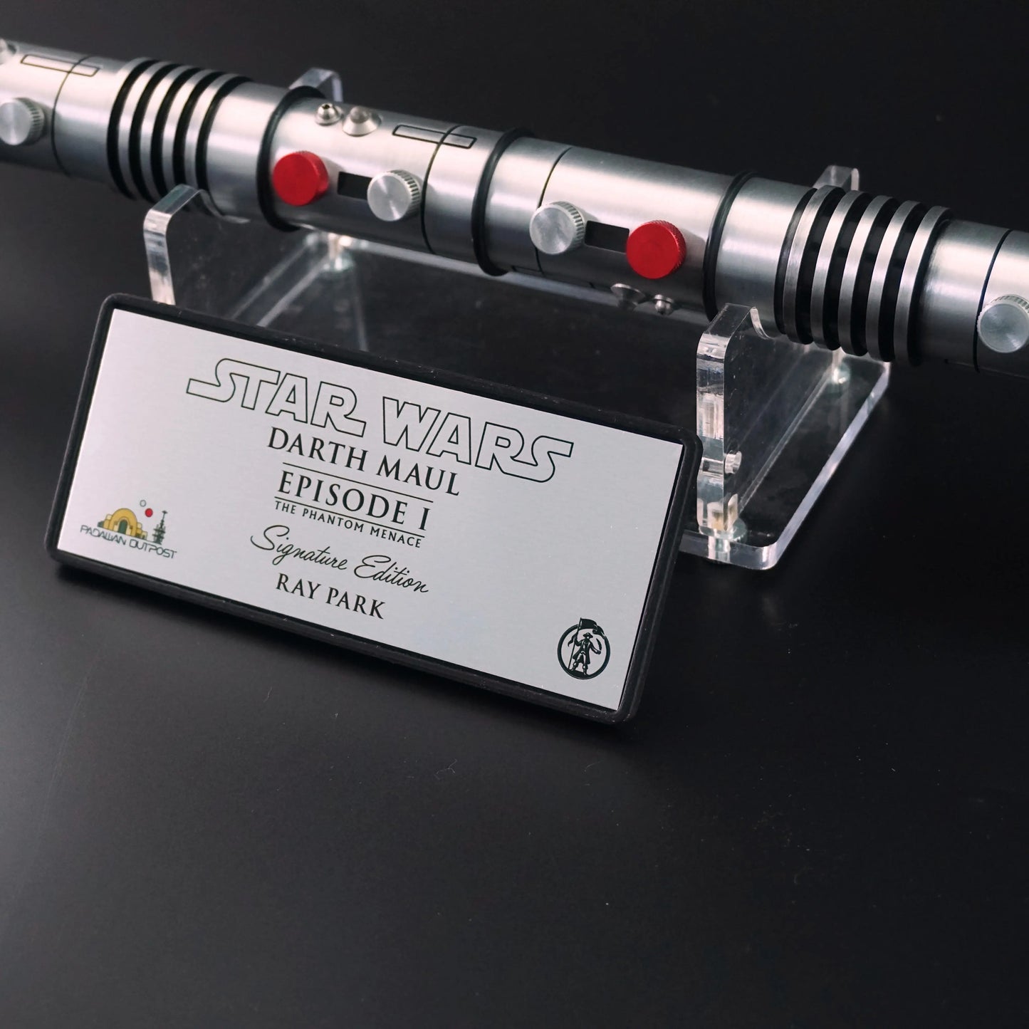 Signature Edition: Darth Maul Signed Saber by Ray Park | Limited Pre-Order