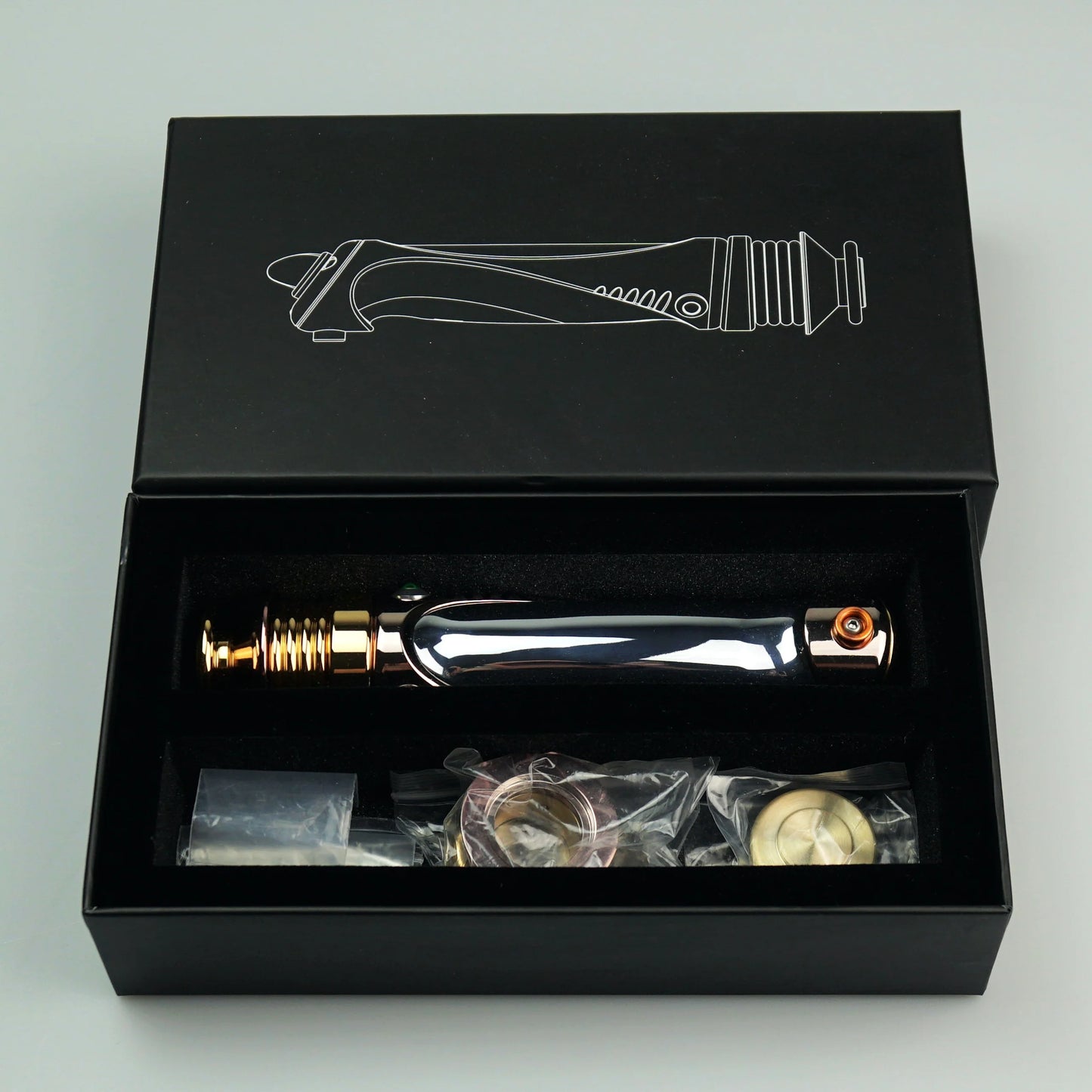 Pre-Order Signature Edition: Emperor Palpatine Signed Saber - KR Sabers Hilt