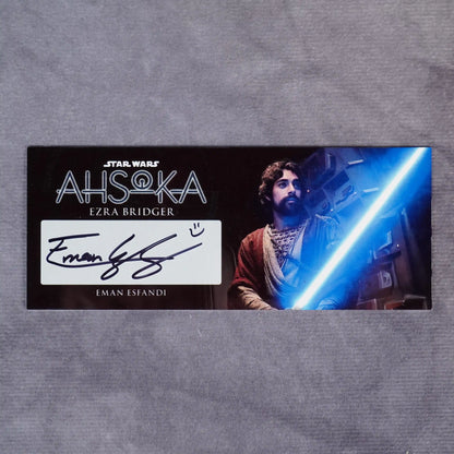 Signature Saber - Model Ezra V3 & Signed Plaque