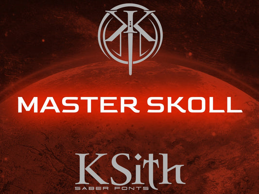 KSith Font - MASTER SKOLL-Padawan Outpost