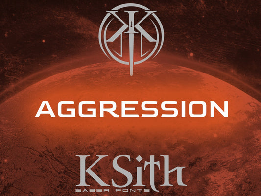 KSith Fonts - AGGRESSION-Padawan Outpost