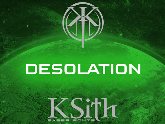KSith Fonts - DESOLATION-Padawan Outpost