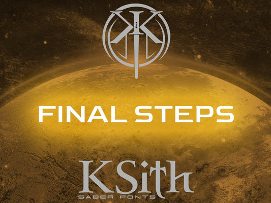 KSith Fonts - FINAL STEPS-Padawan Outpost