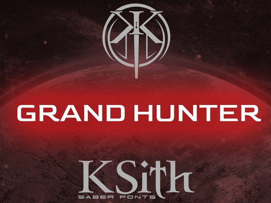 KSith Fonts - GRAND HUNTER-Padawan Outpost