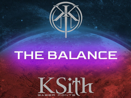 KSith Fonts - THE BALANCE-Padawan Outpost
