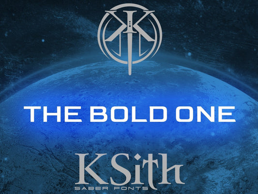 KSith Fonts - THE BOLD ONE-Padawan Outpost
