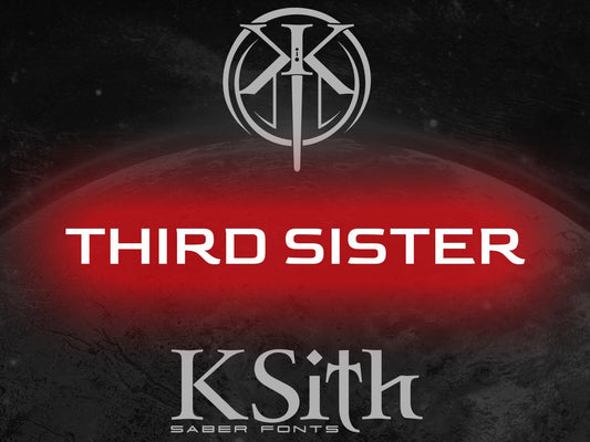 KSith Fonts - THIRD SISTER-Padawan Outpost