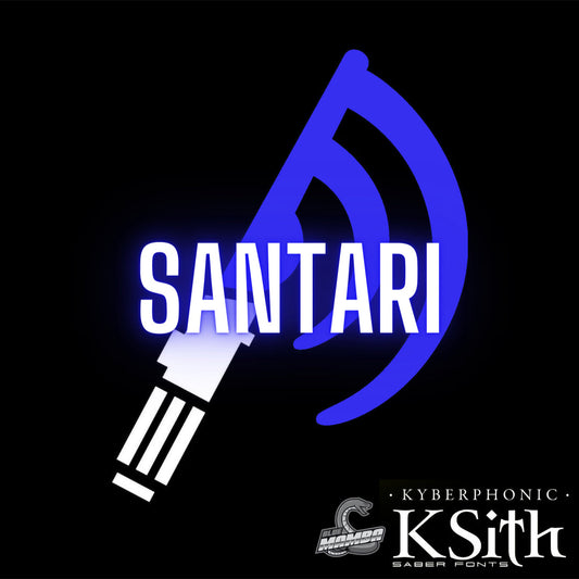 Kyberphonic Font - Santari-Padawan Outpost
