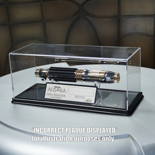 Signed Saber Display Case
