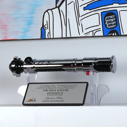 Raffle: Signature Edition KR Sabers - Knight - OWK2 & Plaque | Signed by Ewan McGregor