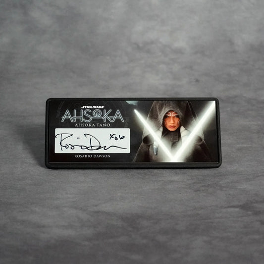 Signature Plaque: Ahsoka Tano - Signed by Rosario Dawson