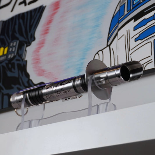 Raffle: Signed Saber – Model Ezra (Ahsoka Series, Signed by Eman Esfandi)