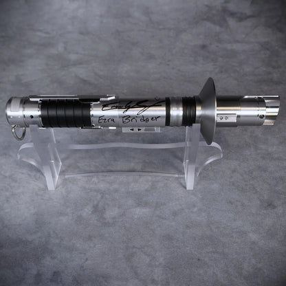 Raffle: Signed Saber – Model Ezra (Ahsoka Series, Signed by Eman Esfandi)
