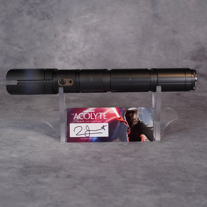 Signature Saber - Model The Stranger & Signed Plaque