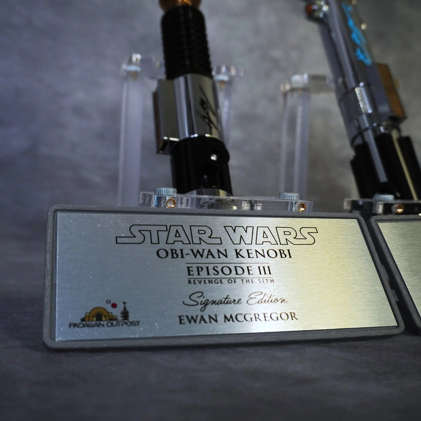 Raffle: Sworn Enemies Vol. 3 – Obi-Wan Kenobi vs Anakin Skywalker Signed Xenopixel Sabers & Collector's Plaques