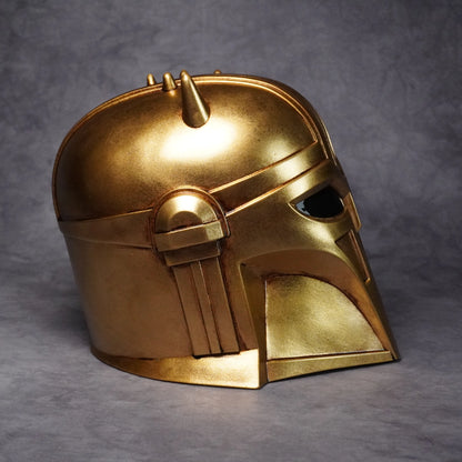 The Armorer Wearable Helmet  The Mandalorian 1:1 Wearable Replica Helmet Collectible