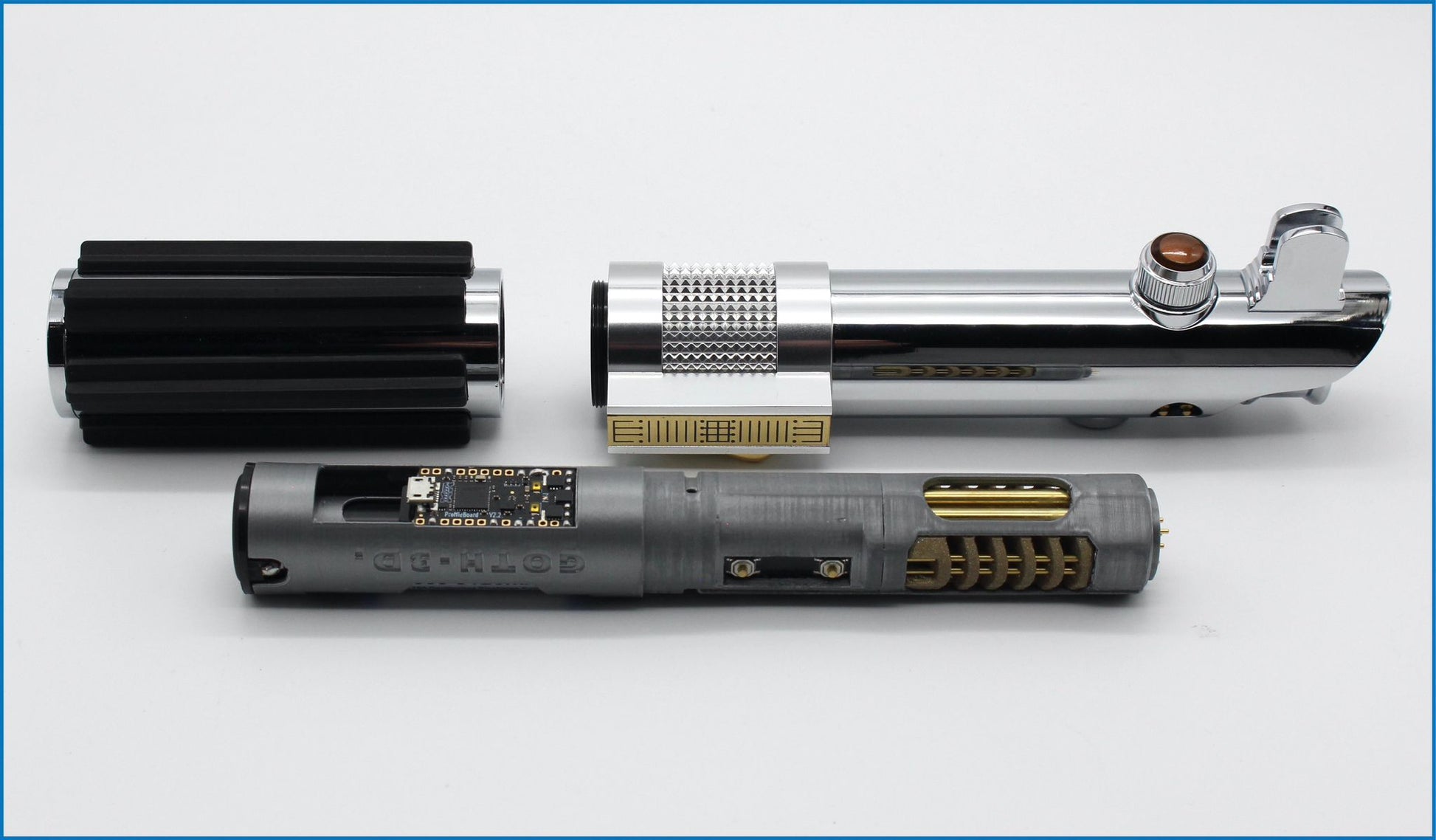 Collectors Edition Lightsaber - Collectors Edition Saber - KR AS3 Crystal Chassis - Padawan Outpost
