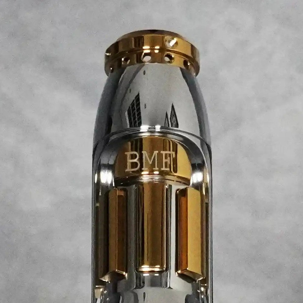 BMF engraved on the emitter of the Signature Edition Mace Windu lightsaber