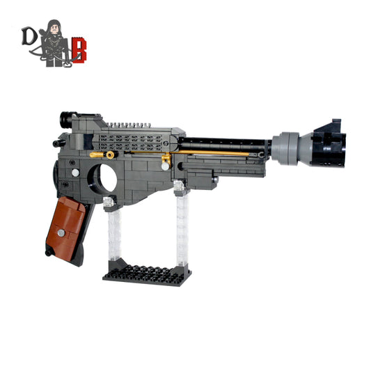 Demonhunter Bricks - Mandalorian Blaster Pistol-Padawan Outpost