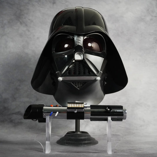 May The 4th Giveaway Entry: Darth Vader Signed Helmet by Hayden Christensen + Xenopixel Lightsaber
